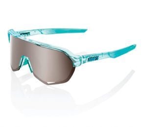 Image of 100&#37; S2 Sunglasses Polished Translucent Mint/hiper Silver Mirror Lens