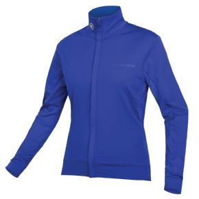 Image of Endura Womens Xtract Roubaix Long Sleeve Jersey Cobalt Blue X-Small - Cobalt Blue