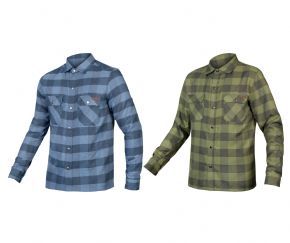 Endura Hummvee Flannel Shirt - Lightweight Trail Tech Tee