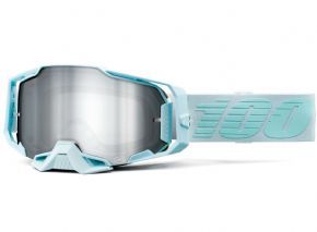 100% Armega Goggles Fargo/Mirror Silver Flash Lens 2023 - 