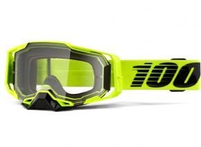 100% Armega Goggles Nuclear Citrus/clear Lens 2023 - 