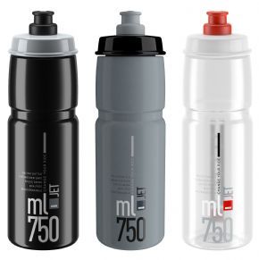 Image of Elite Jet Biodegradable Water Bottle 750ml 750ml - Black/Grey