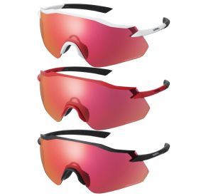 Image of Shimano Equinox Ridescape Road Lens Sunglasses Metallic Black