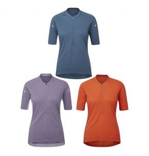 Rab Womens Cindercrino Zip Tee - 