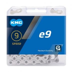 Kmc E9 Silver 122l 9 Speed E-bike Chain