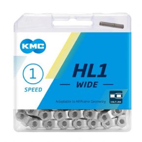 Image of KMC HL1 Half Link BMX Single Speed Chain