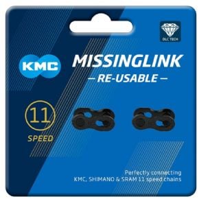 Kmc Dlc Missinglink Black 11 Speed Joining Links