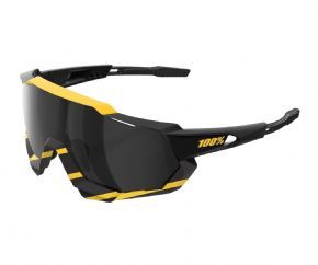 Image of 100&#37; Speedtrap Hiper Lens Sunglasses Soft Tact Hazard/black Mirror Lens 2023