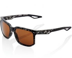 100% Centric Sunglasses Matt Black Havana/bronze Lens