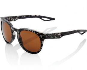 100% Campo Sunglasses Matt Black Havana/bronze Lens