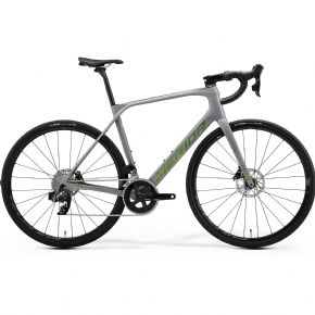 Image of Merida Scultura Endurance Rival Edition Road Bike 2024 Medium - Grey/ Green