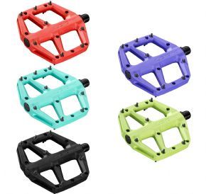 Look Trail Roc Fusion Flat MTB Pedals - THE POPULAR WATER-RESISTANT DRYLINE PANNIERS REVISITED IN RECYCLED MATERIALS