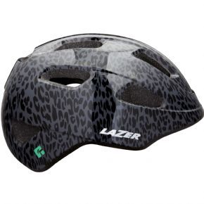 Lazer Nut`z Kineticore Kids Helmet Unisize 50-56cm Black Leopard - Safe and sound