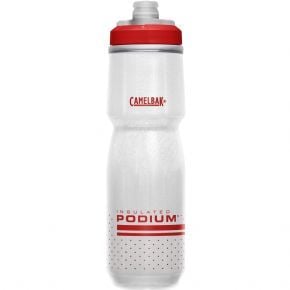 Click to view product details and reviews for Camelbak Podium Chill Insulated Bottle 24oz 710ml Fiery Red White.