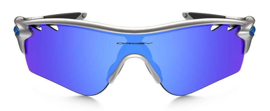 Oakley Radarlock Path Sunglasses Silver/ice Iridium Vented