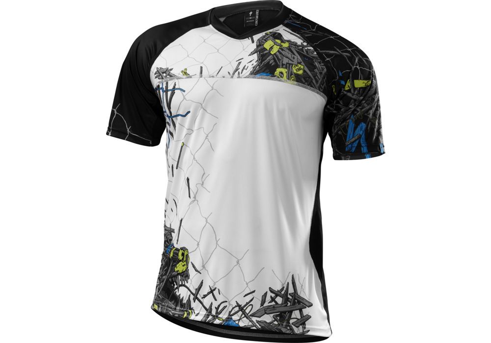 Specialized Enduro Comp Short Sleeve Jersey 2014 ( 35-37 Inch Chest ...