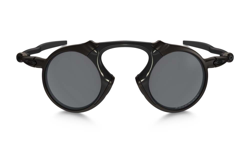 Oakley Polarized Madman Sunglasses Pewter/ Black Iridium Polarised ...