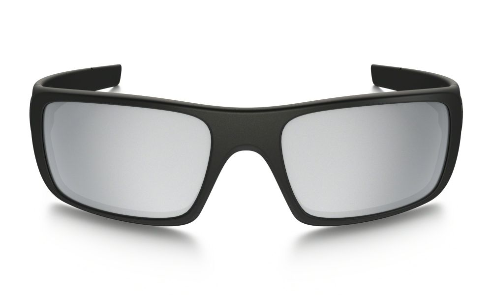 Oakley Crankshaft Sunglasses Machinist Matt Black/ Chrome Iridium