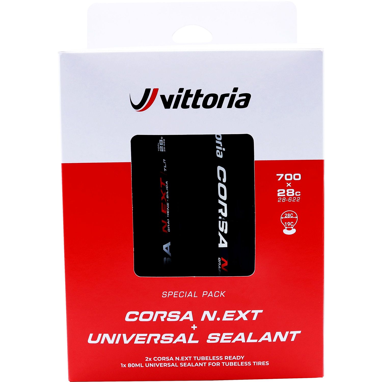 ビットリア Corsa N.EXT TLR Twin 700×28Cシーラント付 VITTORIA ( ビットリア ) チューブレスタイヤ CORSA N.EXT TLR
