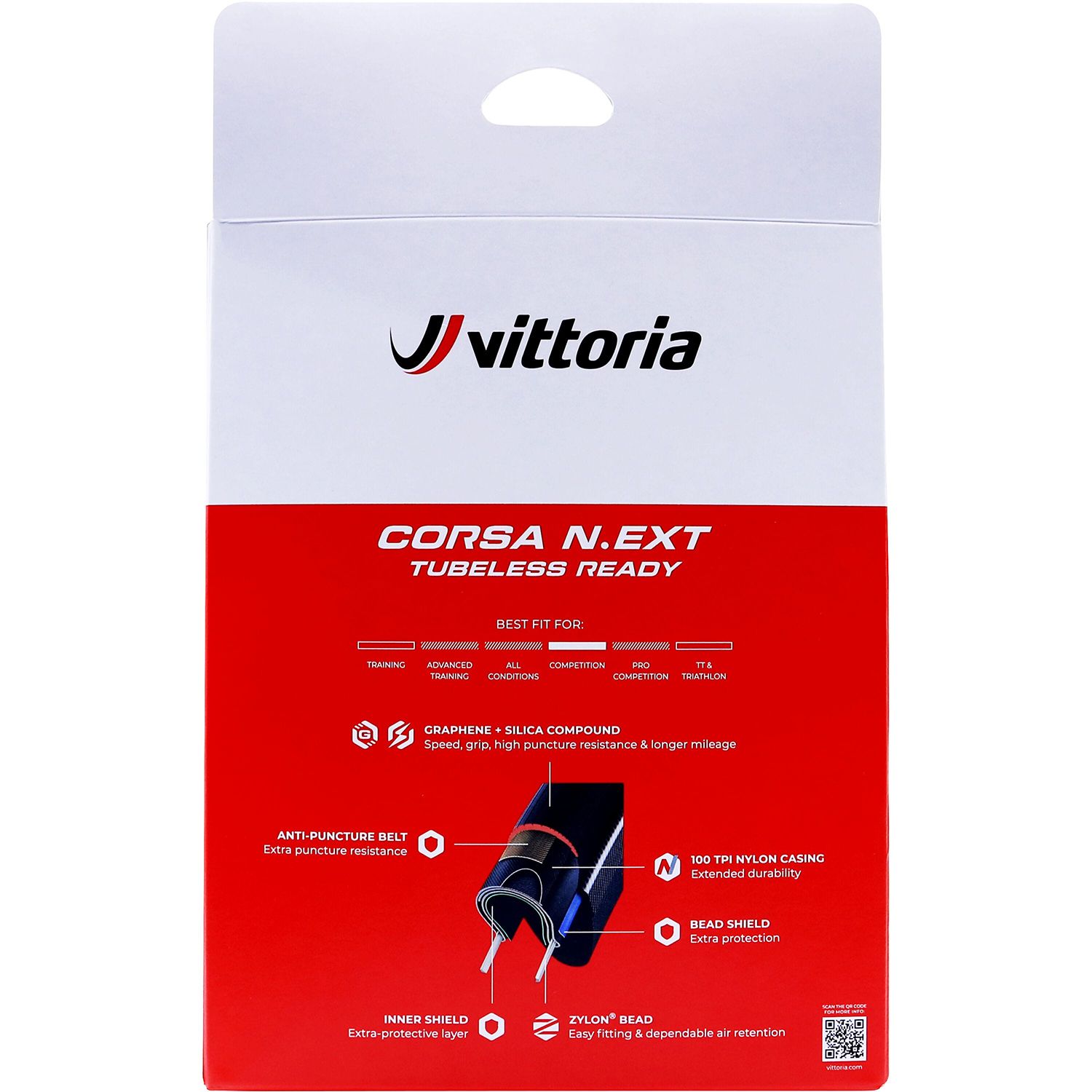 Vittoria Corsa N.ext 700x28c Tlr Twin Tyre Pack With Sealant