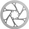 Aztec Stainless Steel Fixed Disc Rotor With Circular Cut Outs 140mm
