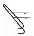 Tubus Tara Big Apple Lowrider Front Pannier Rack For Fat Bikes