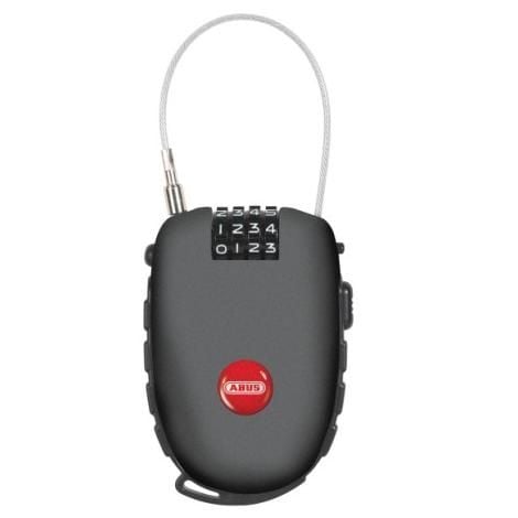 abus retractable cable lock