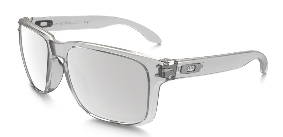 oakley holbrook clear chrome iridium