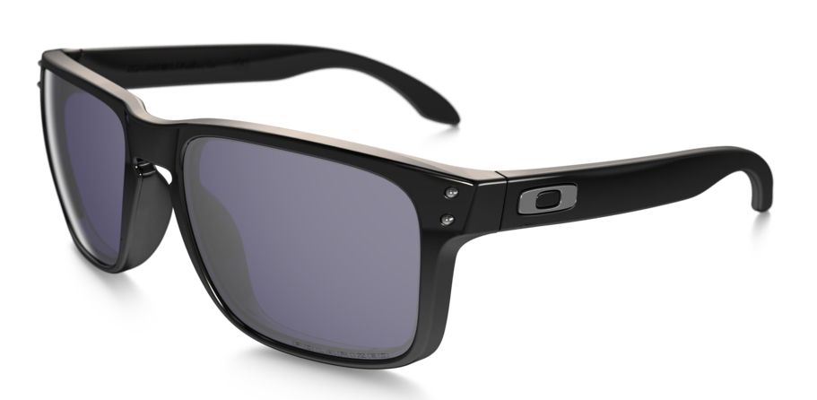 Oakley Holbrook Sunglasses Black/ Grey Polarized OO9102-02 - £118.3 ...
