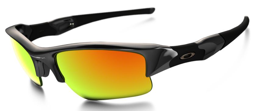 Oakley Flak Jacket Xlj Sunglasses Polished Blk Fire Iridium 03