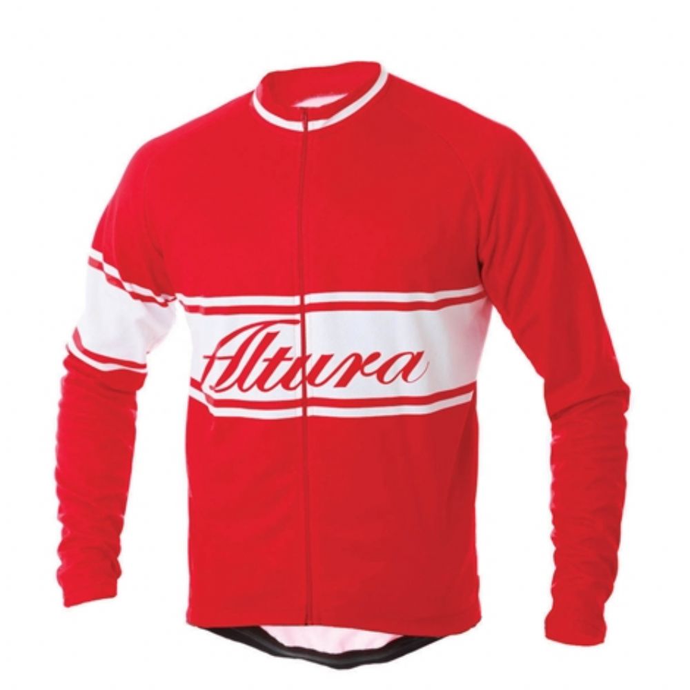 Altura Classic Long Sleeve Cycling Jersey Small Black 24.99 Jerseys Long Sleeve Close Fit Cyclestore