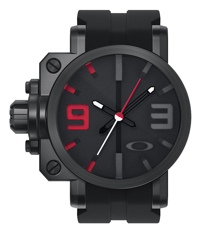 Oakley Gearbox Watch Stealth Black/black 10062 - £ | Oakley Gearbox  Watches | Cyclestore