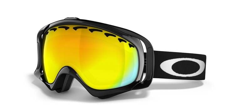 Oakley Crowbar jet Black fire Iridium Snow Goggle 02 853 104.3 Snow Goggles Oakley Crowbar Cyclestore