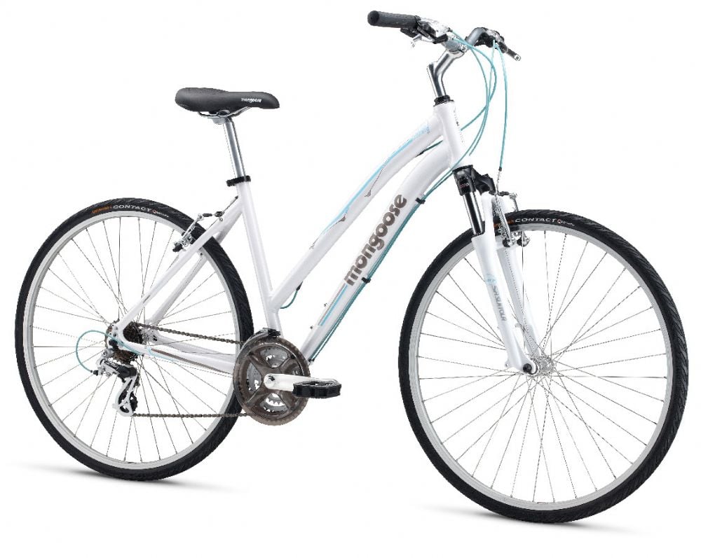 Mongoose 2013 Crossway 250 Ladies Hybrid Bike With 10 Free Goods 359.99 Mongoose Sports Hybrid Bikes Cyclestore