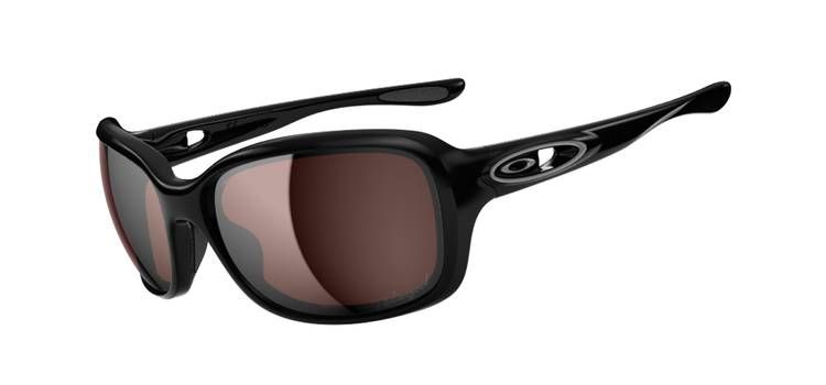 Oakley Urgency Sunglasses Polished Black/oo Grey Polarized OO9158-04 ...