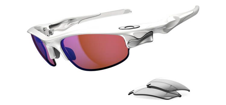 Oakley Fast Jacket Sunglasses Polished White/ G30 Iridium & Slate Iridium  OO9097-17 - £ | Oakley Fast Jacket Sunglasses | Cyclestore