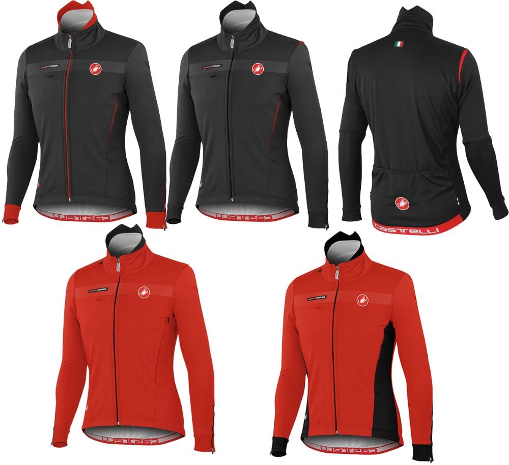 Castelli Espresso Due Winter Windproof Jacket ( Medium Only