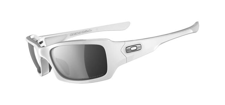 Oakley Fives Squared Sunglasses Polished White/black Iridium Polarized  OO9238-09 - £ | Oakley Fives Sunglasses | Cyclestore
