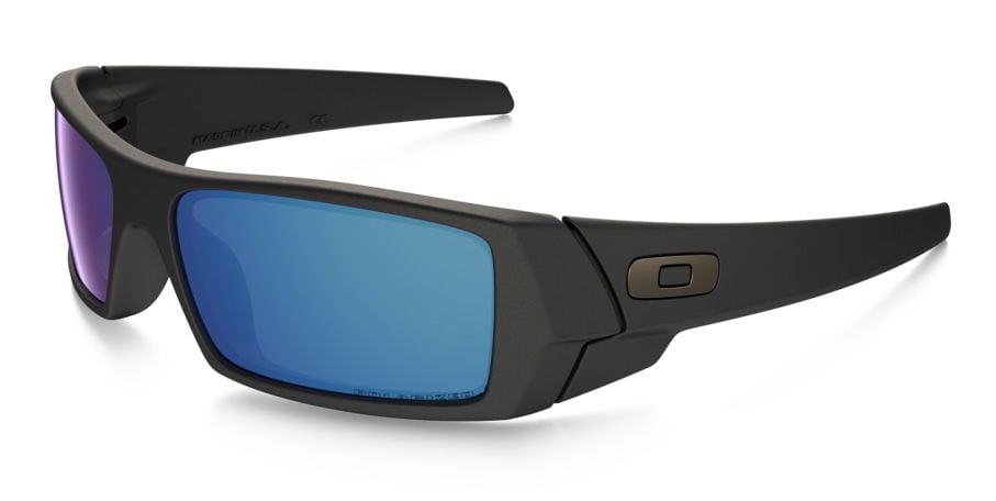 Oakley Gascan Sunglasses Matte Black Ice Iridium Polarized 26 244 118.99 Oakley Gascan Sunglasses Cyclestore