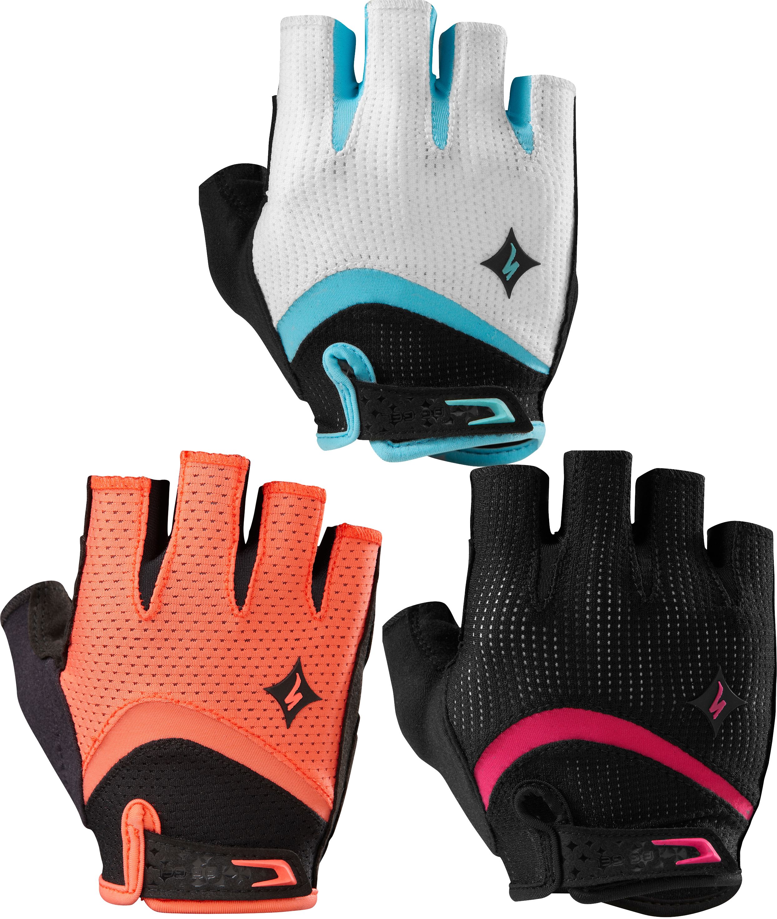 Specialized Womens Body Geometry Gel Mitt Large White 8 99