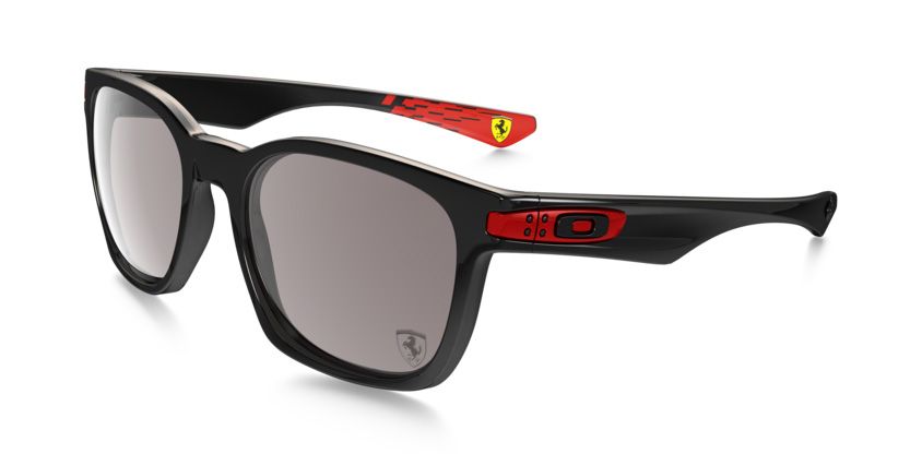 Oakley Ferrari Garage Rock Sunglasses Polished Black/ Warm Grey OO9175-34 -  £ | Oakley Garage Rock Sunglasses | Cyclestore