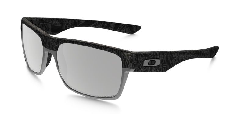 Oakley sliver grey smoke chrome 2025 iridium
