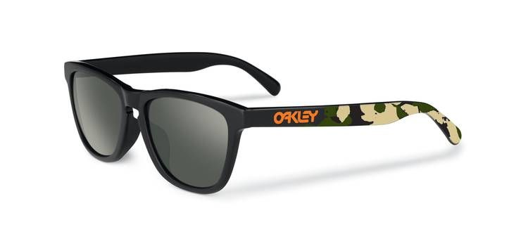 Oakley Frogskins Sunglasses Matte Black Camo/ Dark Grey 24-437 - £ | Oakley  Frogskins Sunglasses | Cyclestore