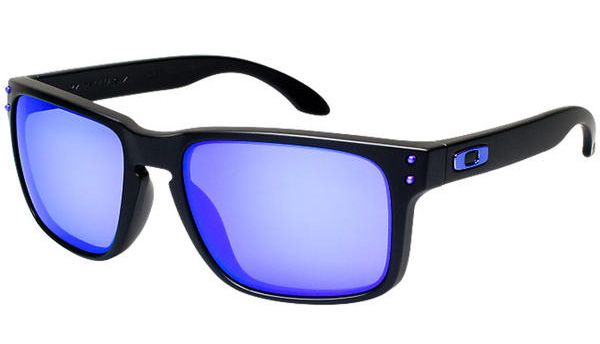 Oakley Holbrook Sunglasses Black Ink/ Polarised Violet Iridium OO9102 ...