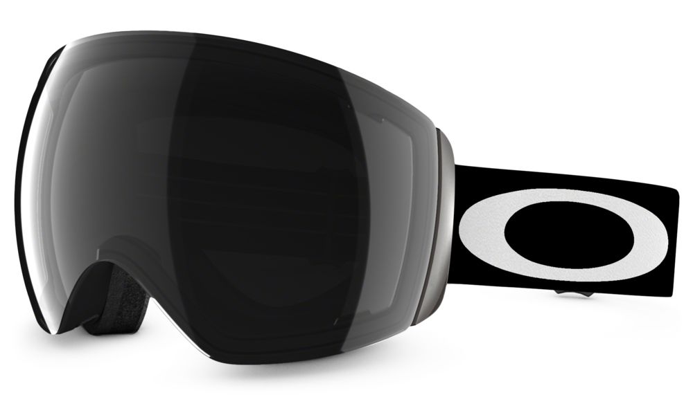 Oakley Flight Deck Snow Goggle Matte Black/ Dark Grey 59-710 - £ |  Snow Goggles - Oakley FlightDeck | Cyclestore