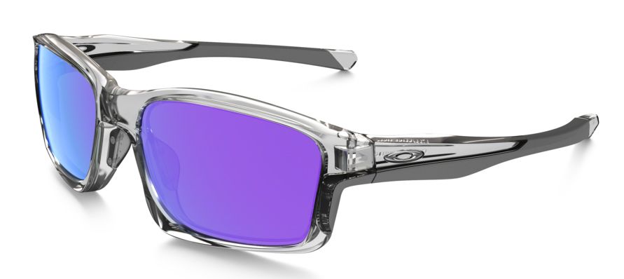 Oakley Chainlink Sunglasses Polished Clear Violet Iridium OO9247 06 104.3 Oakley Chainlink Sunglasses Cyclestore