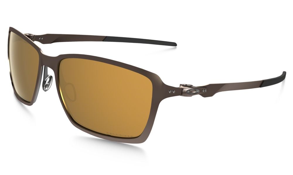 Oakley Polarized Tincan Sunglasses Tungsten Tungsten Iridium Polarized OO4082 05 167.99 Oakley TinCan Sunglasses Cyclestore