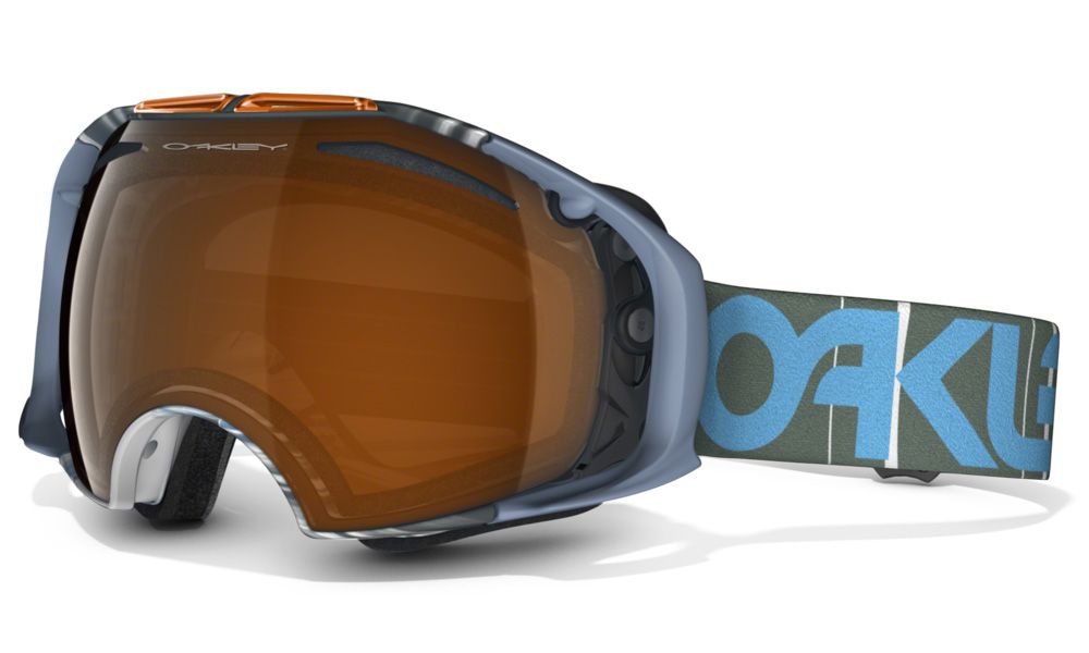 Oakley Airbrake Snow Goggle Factory Pilot/ Black Iridium & HI Persimmon