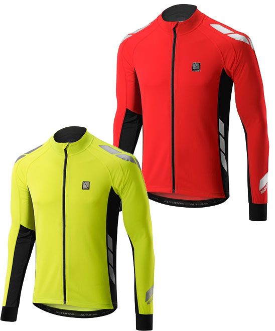 Black Altura Night Vision Commuter Womens Long Sleeve Cycling Jersey 