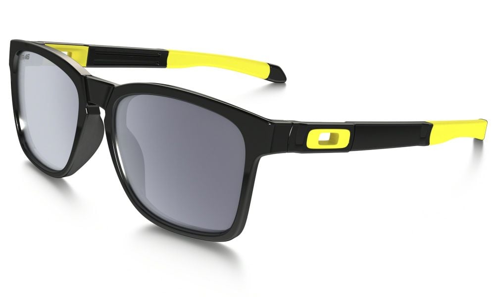 Oakley Catalyst Valentino Rossi Sunglasses Polished Black Grey OO9272 17 74.49 Oakley Catalyst Sunglasses Cyclestore